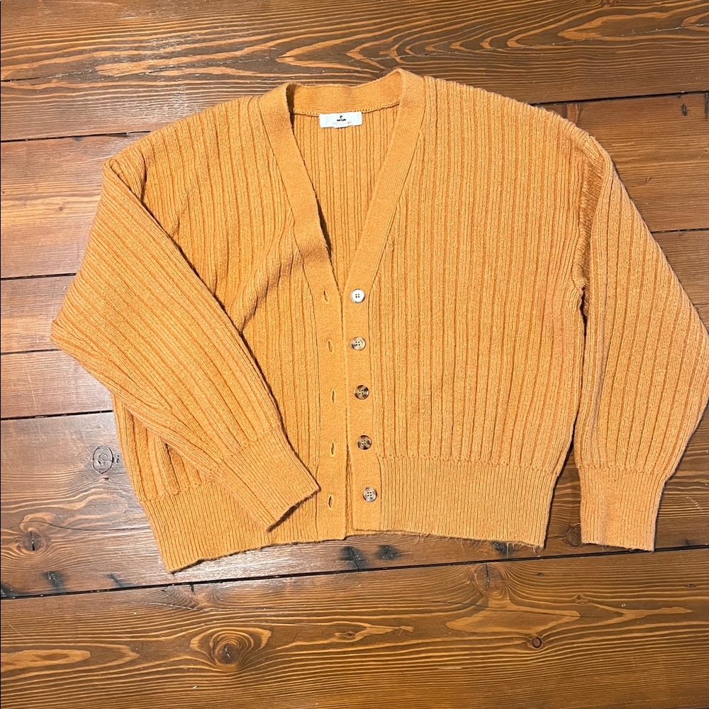 Rip Curl - Women's Cardigan Sweater - Golden Yellow - Size L